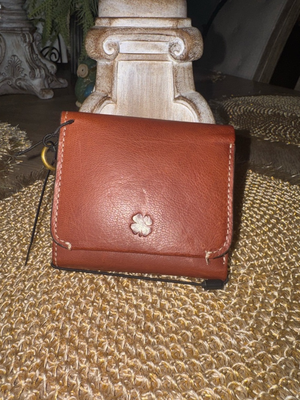 Lucky Brand Genuine Leather Compact Wallet - NWOT